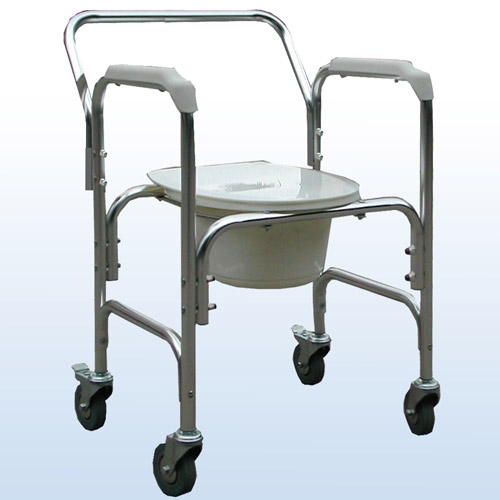 Cadeira de Rodas para Banho Alumínio A-CM202-W