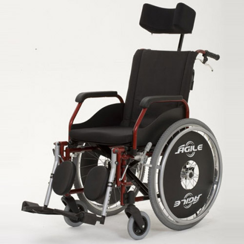 Cadeira de Rodas Agile Reclinável Jaguaribe 